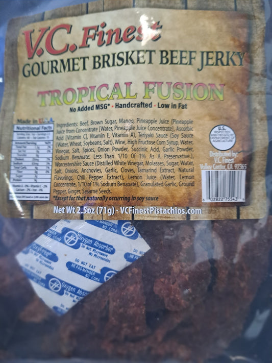 V.C. Finest Beef Jerky - Tropical Fusion
