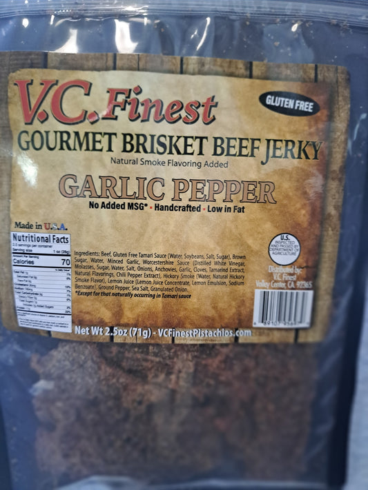 V.C. Finest Beef Jerky - Garlic Pepper