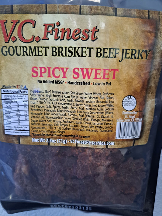 V.C. Finest Beef Jerky - Spicy Sweet